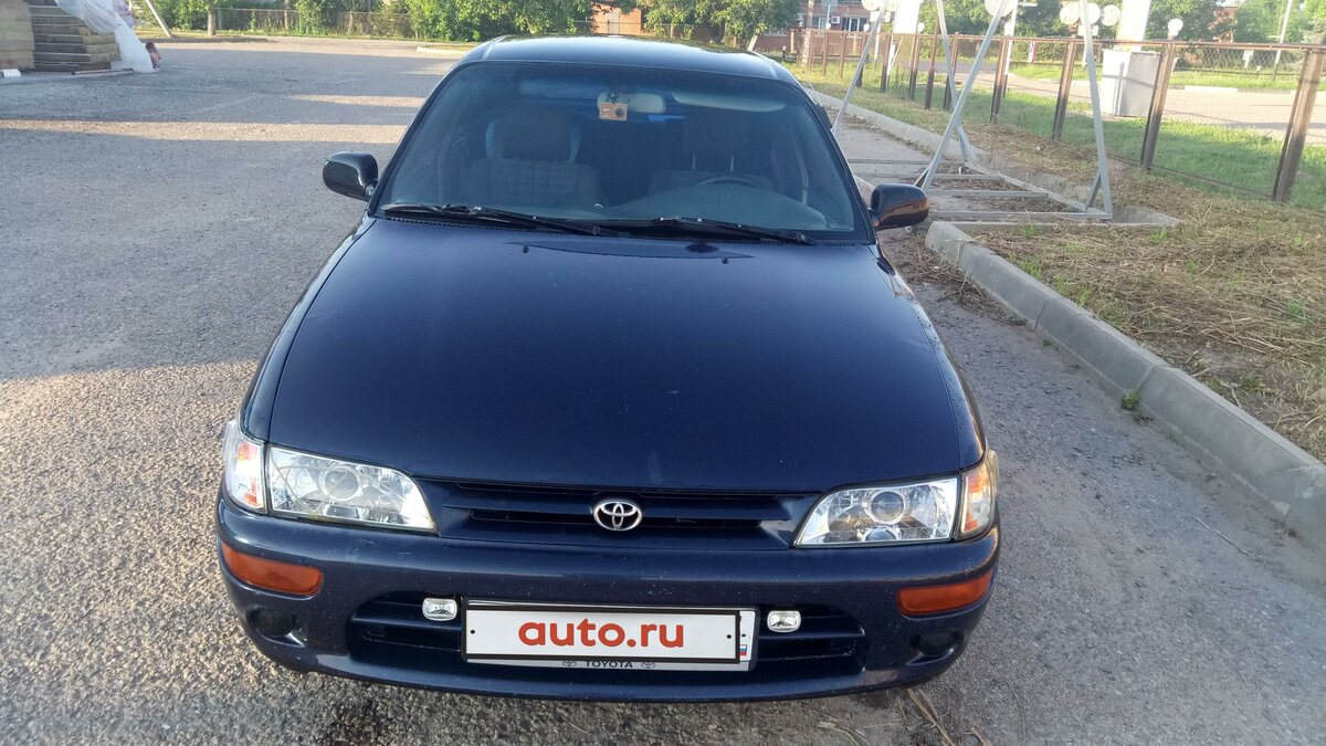 Toyota Corolla (100) 1.3 бензиновый 1994 | на DRIVE2