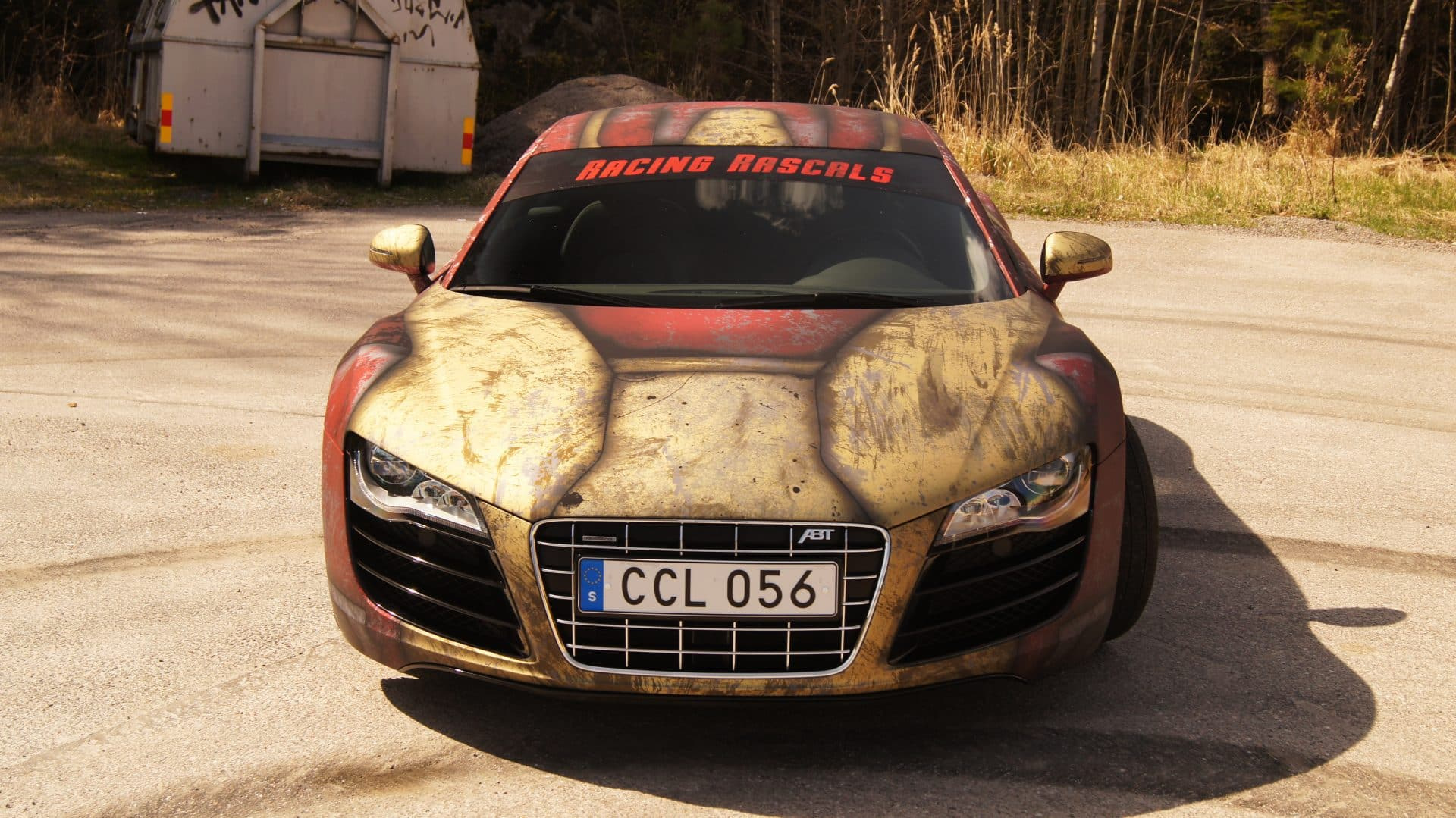 Audi r8 Wrap Design