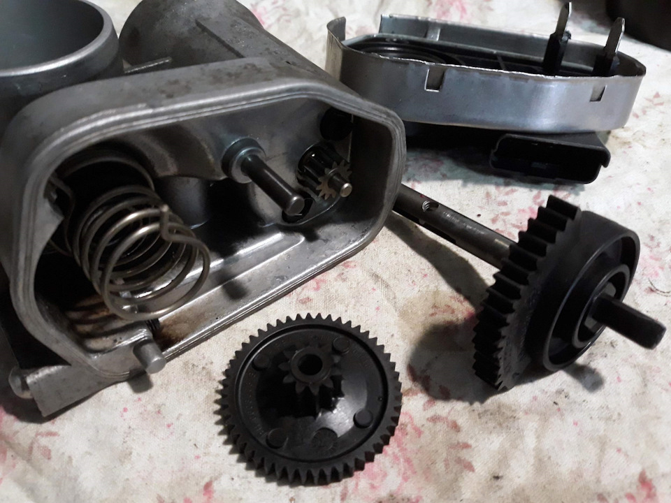 Ремонт шестерен дросселя — FIAT Panda (2G), 1,2 л, 2008 года | своими ...