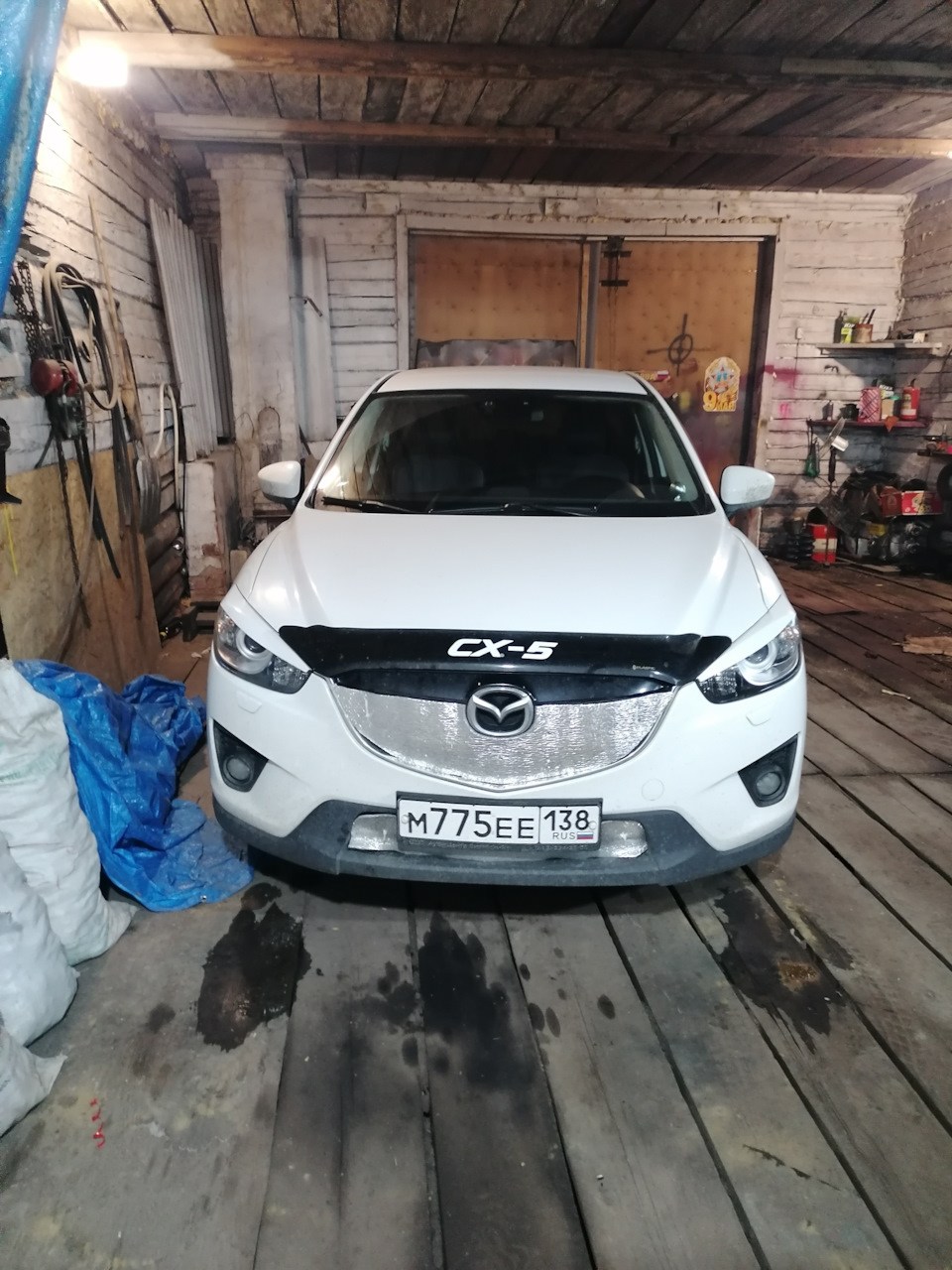 реснички и пороги — Mazda CX-5 (1G), 2 л, 2013 года | стайлинг | DRIVE2