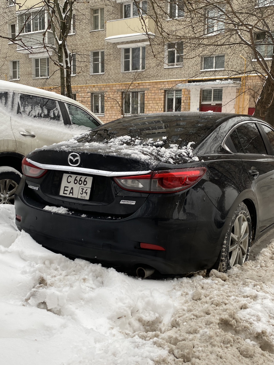 Квадратные номера назад по ГОСТу — Mazda 6 (3G) GJ, 2 л, 2017 года |  аксессуары | DRIVE2