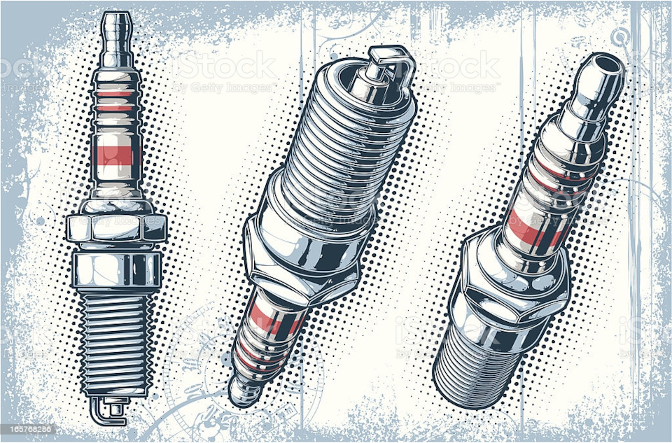 Свеча зажигания рисунок