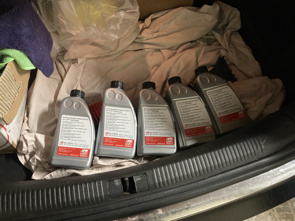 Замена масла в вариаторе — Audi A6 (C6), 2,8 л, 2011 года | расходники ...