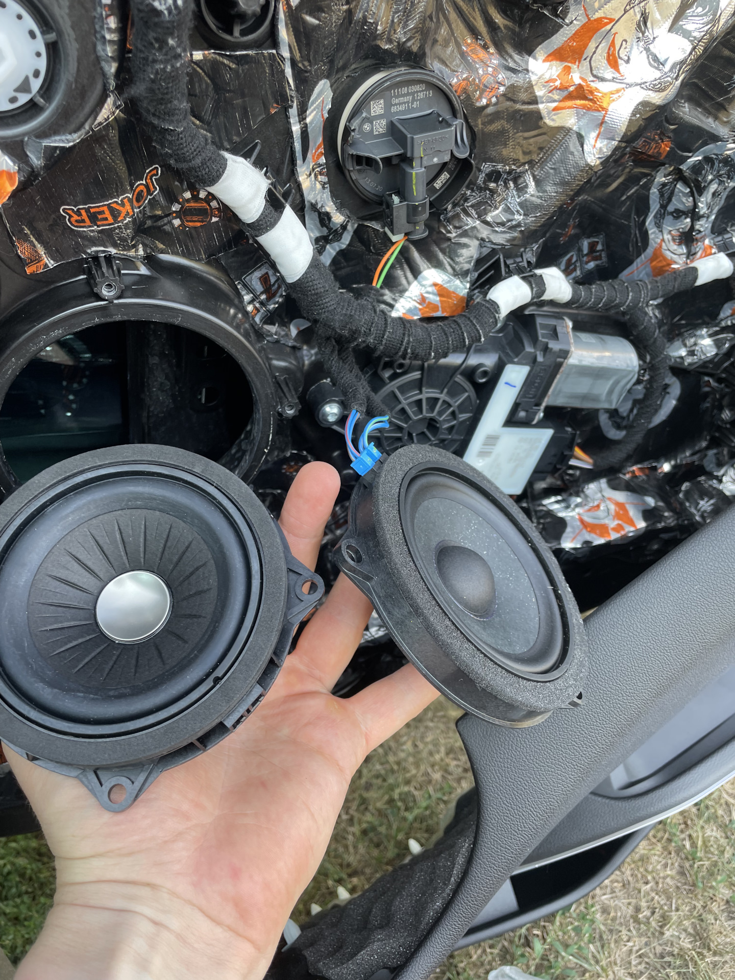 Установка Eton b100w — BMW 3 series (G20), 2 л, 2020 года | автозвук ...
