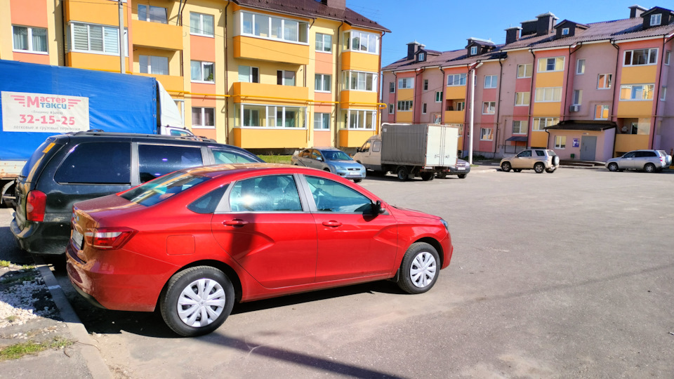 Шины — Lada Vesta (1G), 1,6 л, 2020 года | шины | DRIVE2