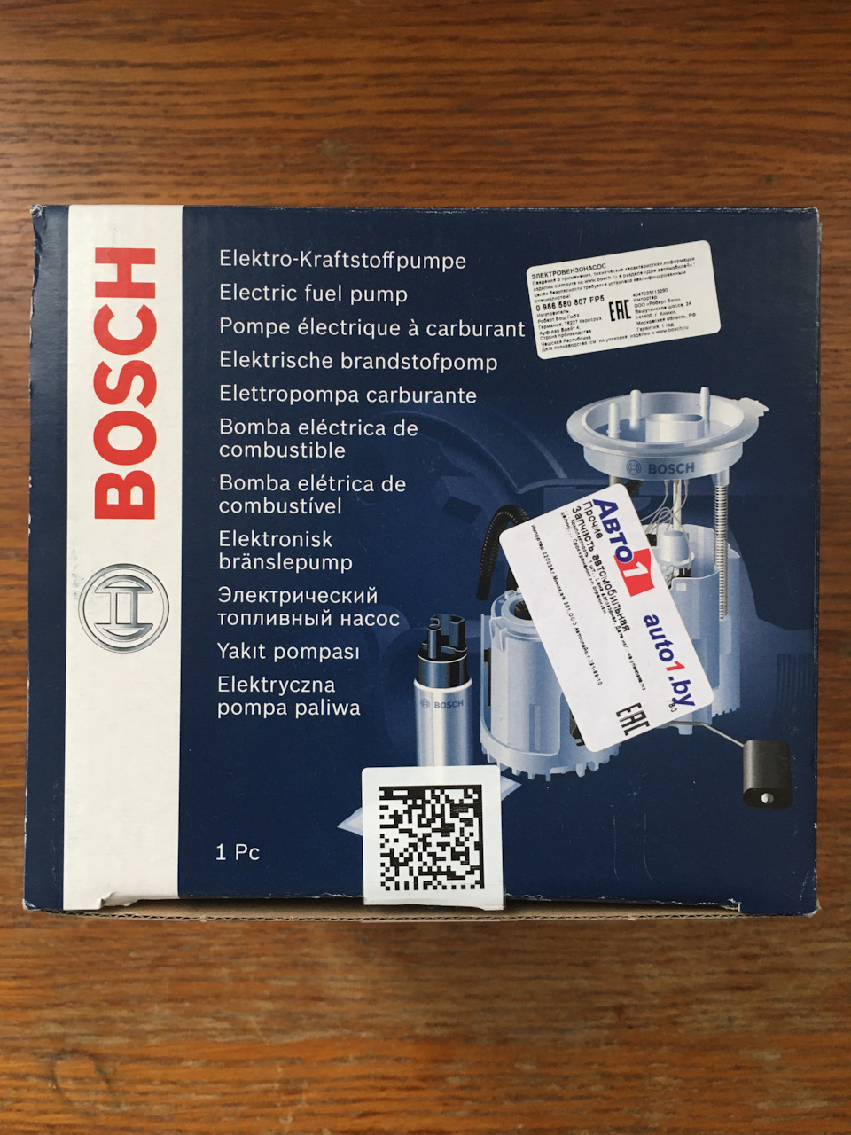 Модуль бензонасоса Bosch и топливный фильтр Hengst — Opel Zafira A, 1,6 ...