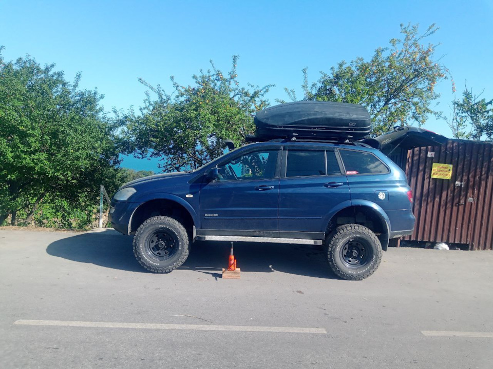 Тест с домкратом — SsangYong Kyron