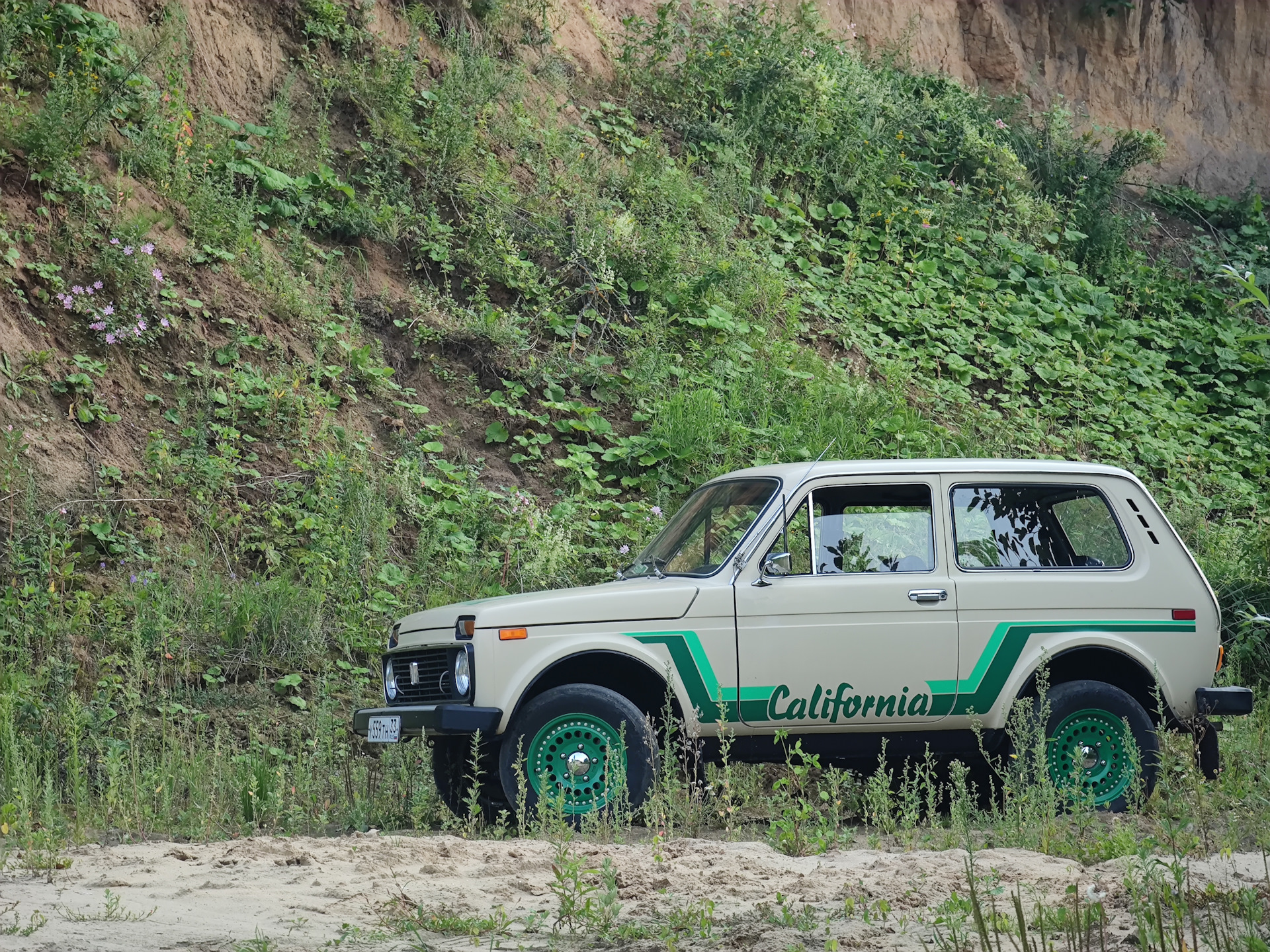 22 // Новая расклейка Niva California — Lada 4x4 3D, 1,6 л, 1985 года |  стайлинг | DRIVE2