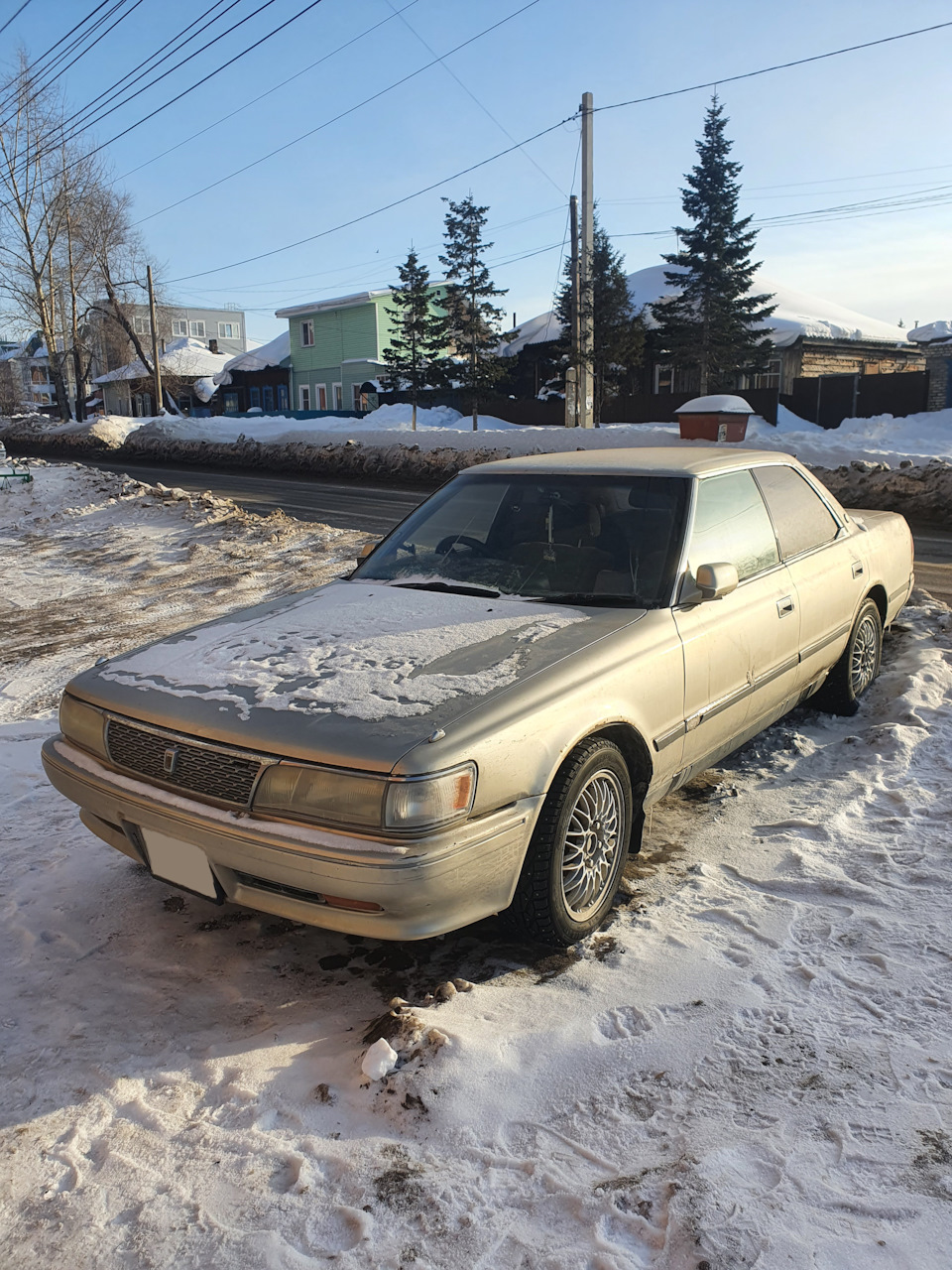 Первая встреча — первые эмоции и регистрация — Toyota Chaser (80), 2 л,  1991 года | покупка машины | DRIVE2