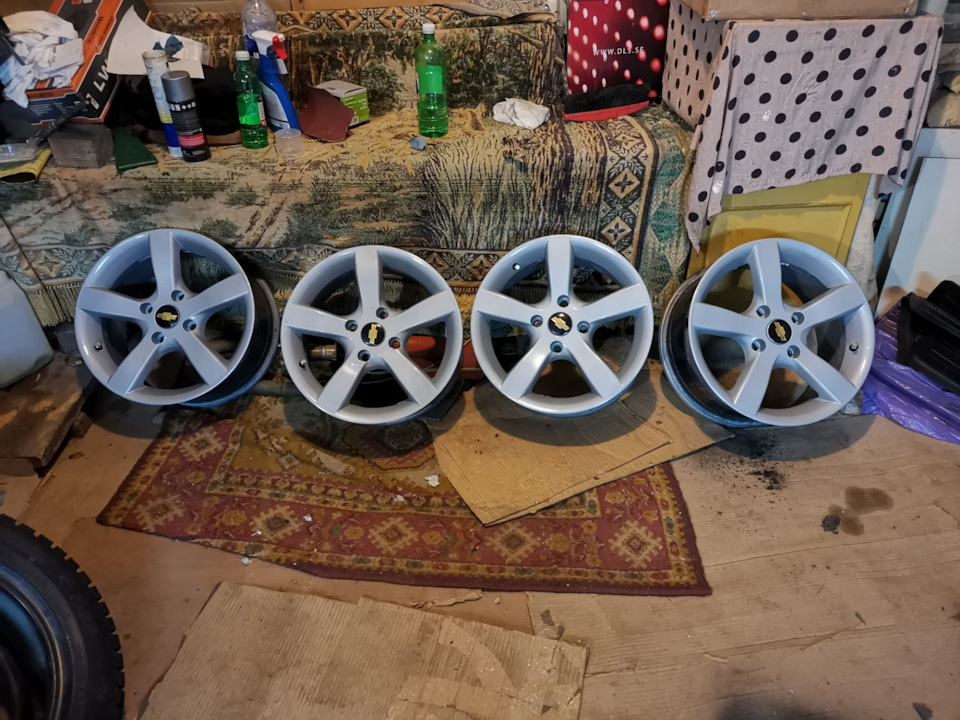 Новые 16 катки на зиму — Chevrolet Lacetti 5D, 1,4 л, 2009 года ...