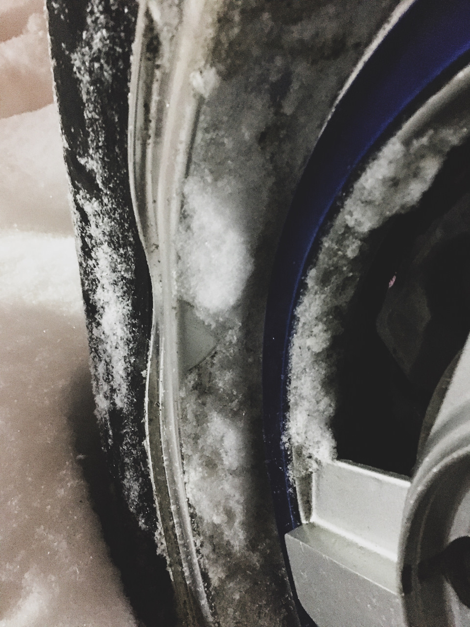 Winter drift первый выезд и влетел в бордюр — Toyota Chaser (70), 1,8 л ...