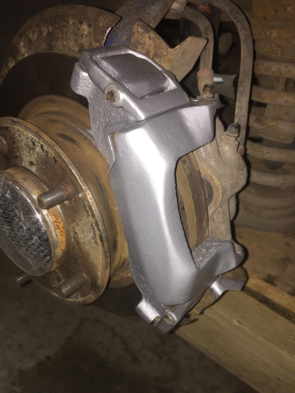 Окрас суппортов. — Lada 4x4 3D, 1,6 л, 1988 года | своими руками | DRIVE2