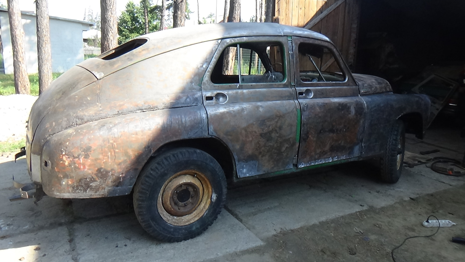 8 #Генеральская Победа #рихтовка кузова . — DRIVE2