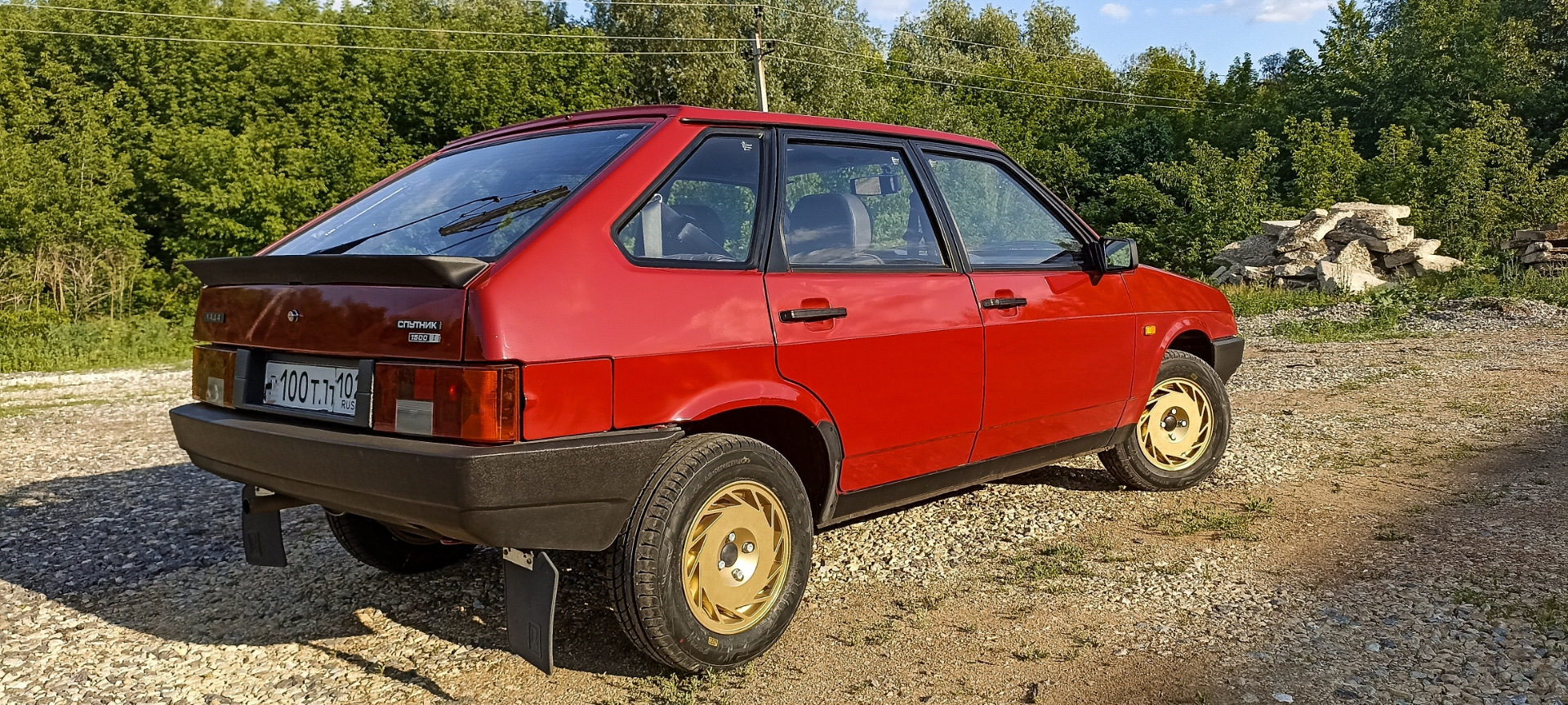 Диски Ралли СССР СМЗ Фреза R13 6J — Lada 21093, 1,5 л, 1997 года | колёсные  диски | DRIVE2