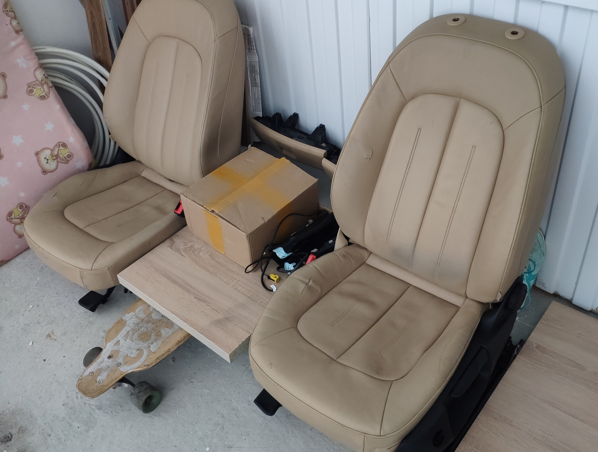 Установка каркаса сидений с электроприводом 🪑 — Audi A6 (C7), 1,8 л ...