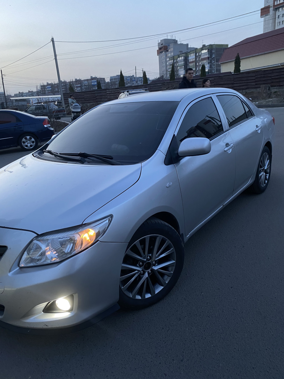 Новые диски — Toyota Corolla (140/150), 1,6 л, 2007 года | колёсные диски |  DRIVE2