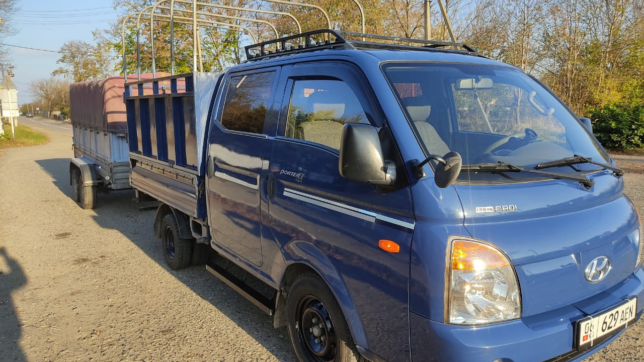 Hyundai Porter II (4G) 2.6 дизельный 2011 | Дубль кабина на DRIVE2