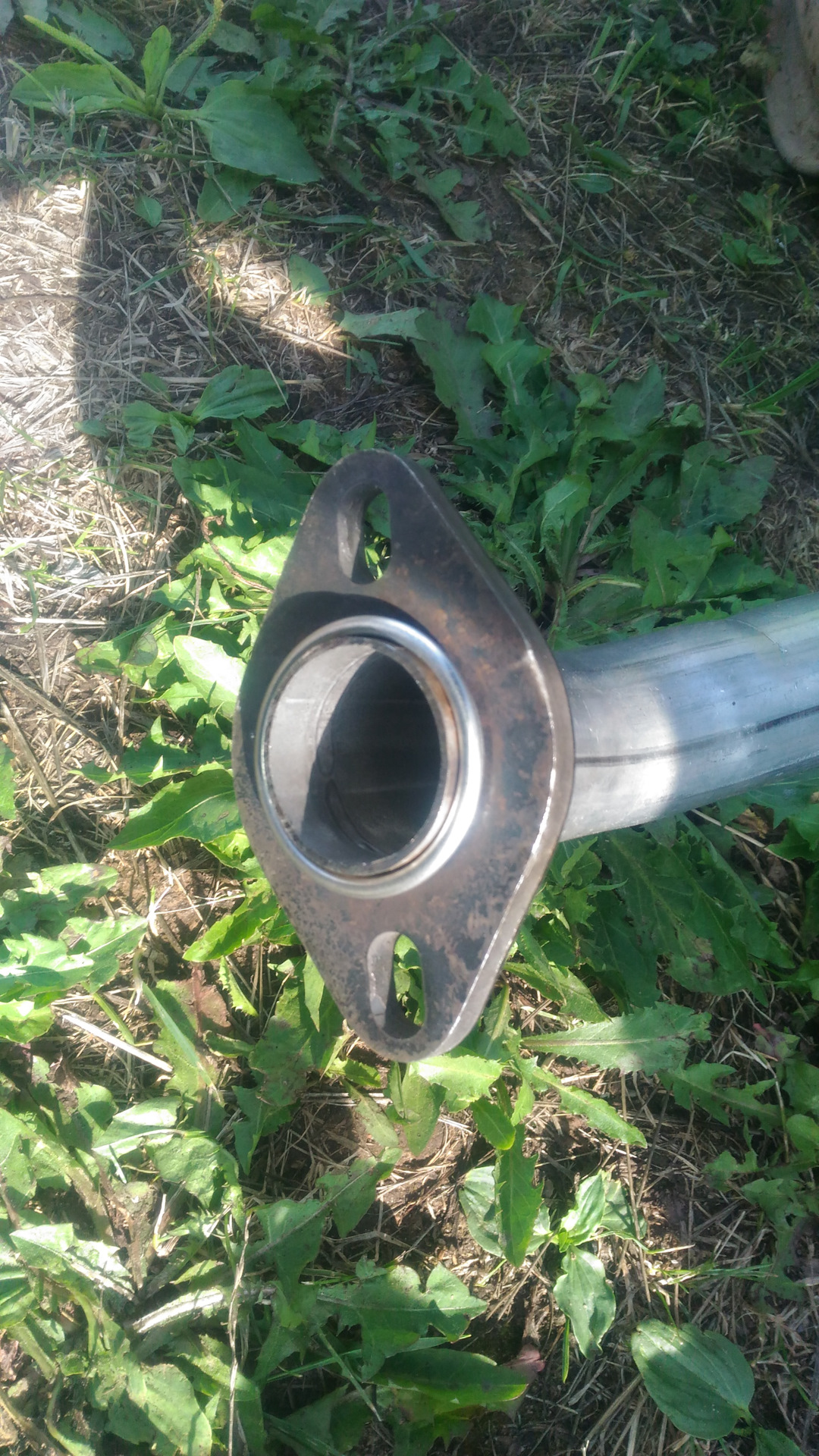 Замена глушителя — Nissan Almera Classic (B10), 2007 года | расходники ...