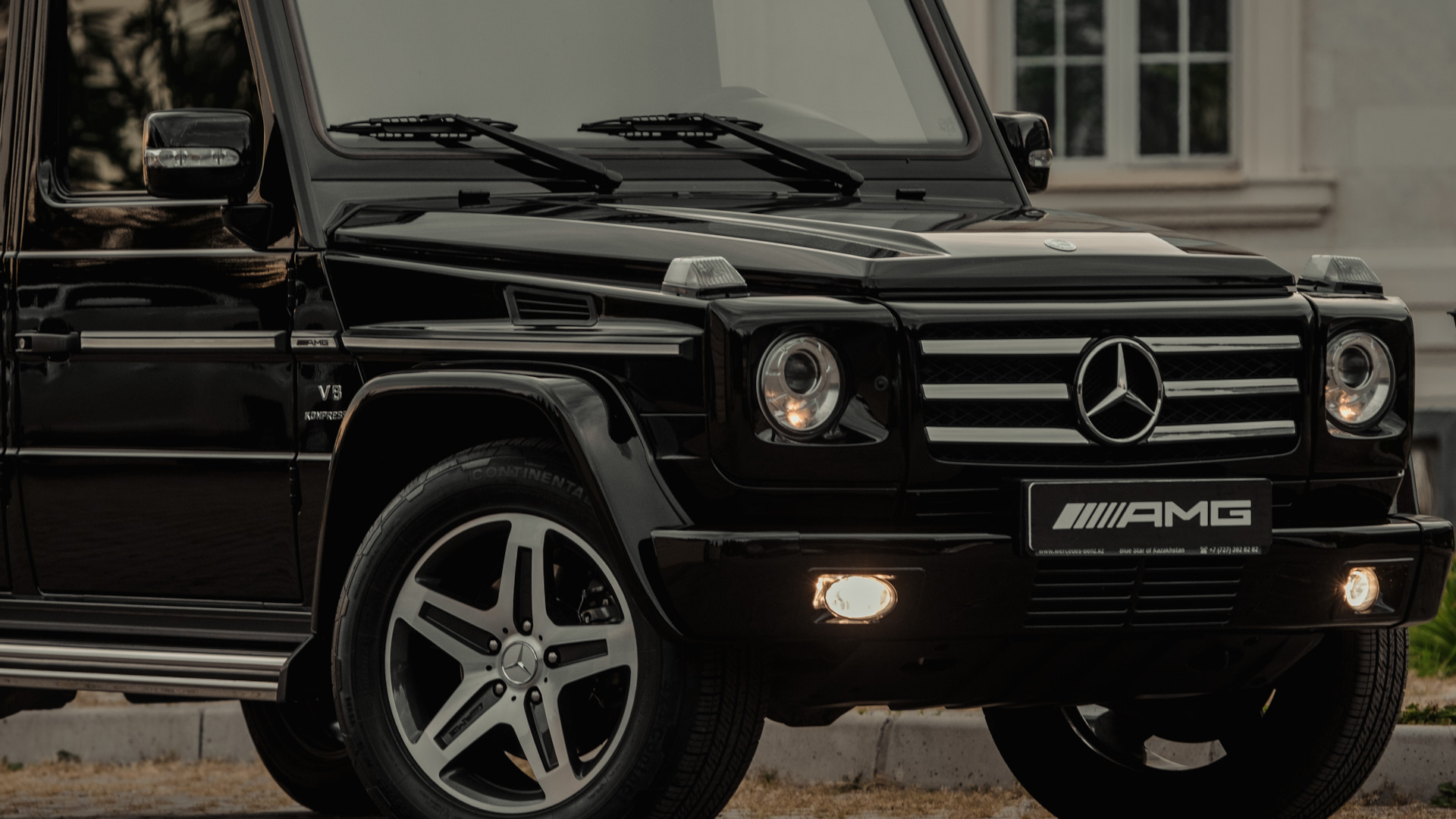 Продажа Mercedes-Benz G 55 AMG (W463) 2009 (бензин, АКПП) — с историей  обслуживания — DRIVE2.RU