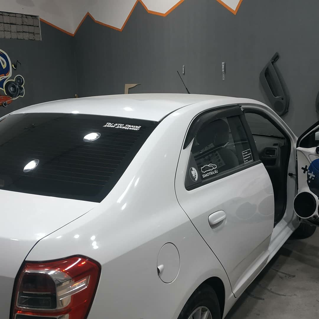 64. Тонировка — Chevrolet Cobalt (2G), 1,5 л, 2013 года | стайлинг | DRIVE2