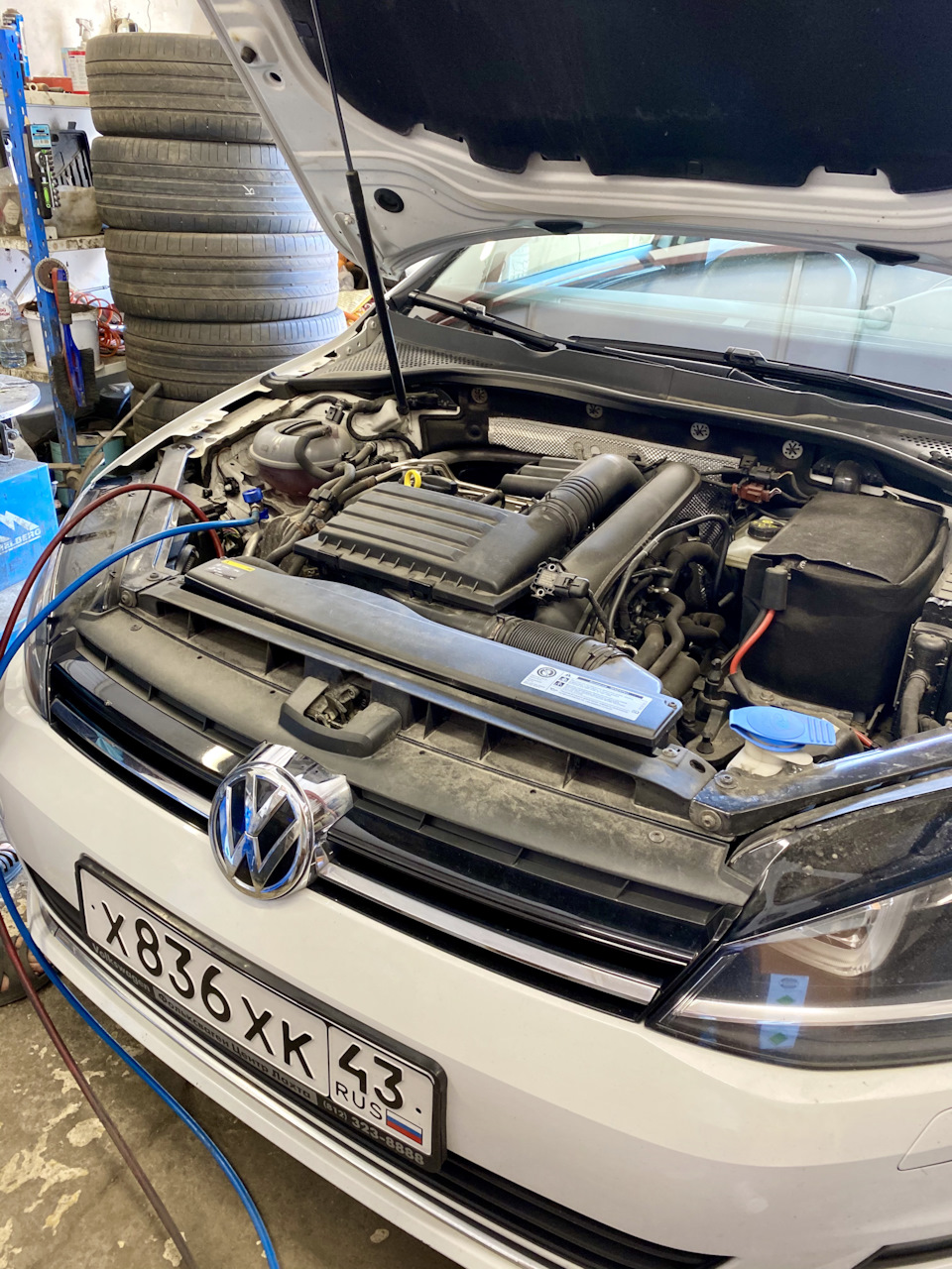 8. Заправка климат-контроля или теперь в салоне стало прохладно! —  Volkswagen Golf Mk7, 1,4 л, 2013 года | просто так | DRIVE2