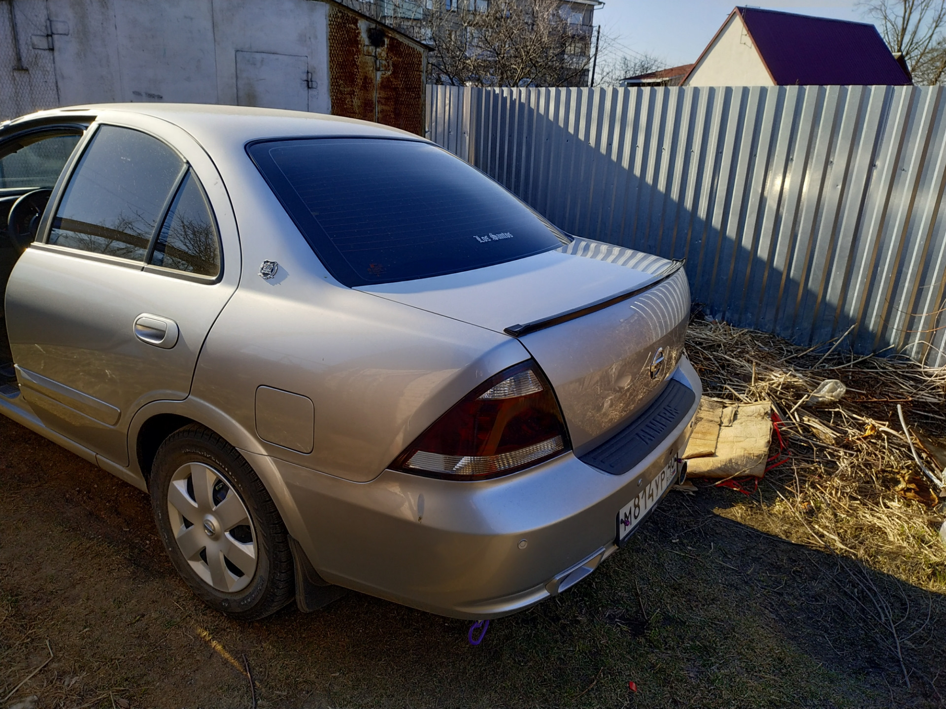 Nissan Almera Classic b10 антикрыло