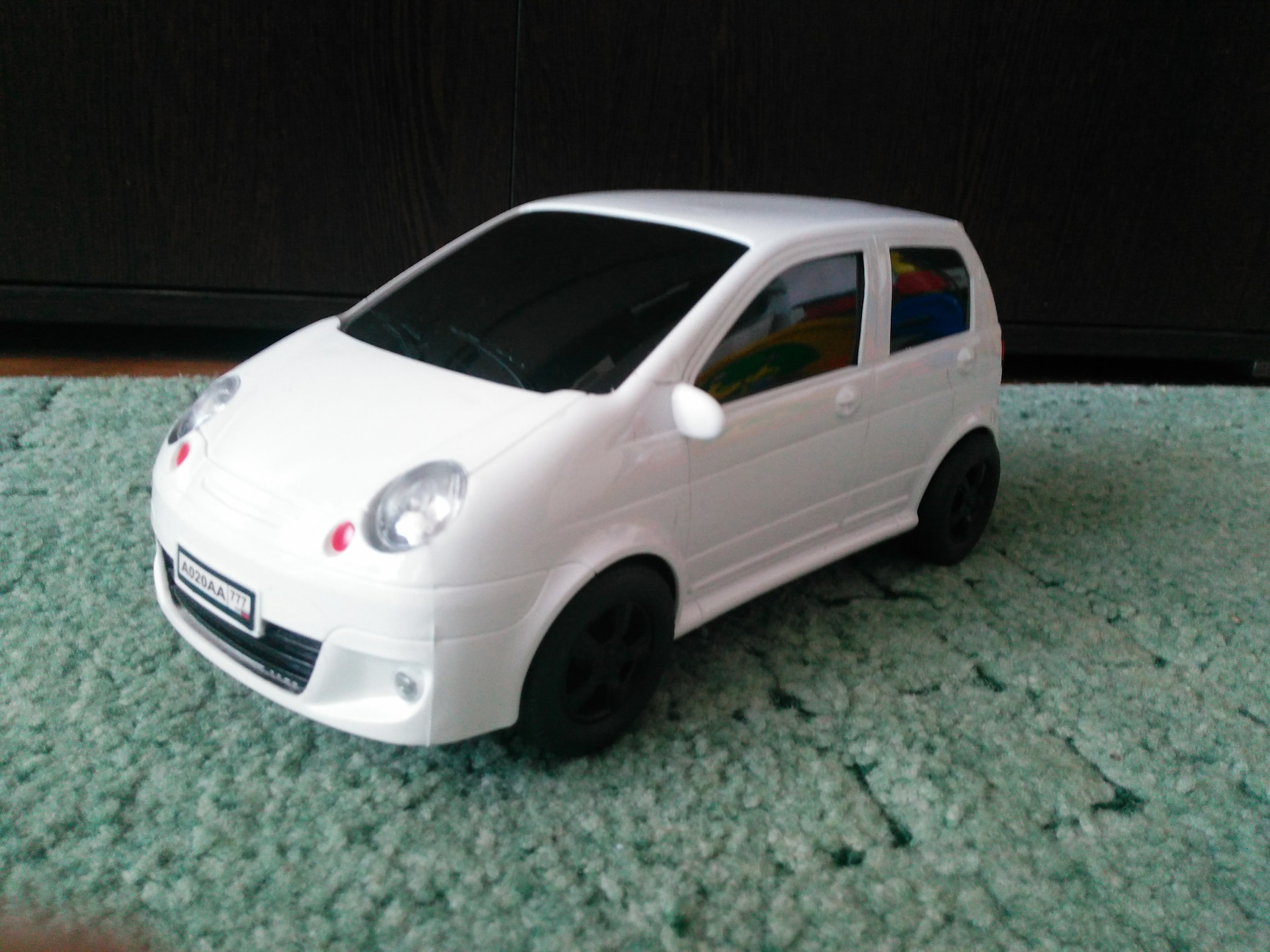 Игрушечный матиз — Daewoo Matiz (M100, M150), 1 л, 2008 года | фотография |  DRIVE2