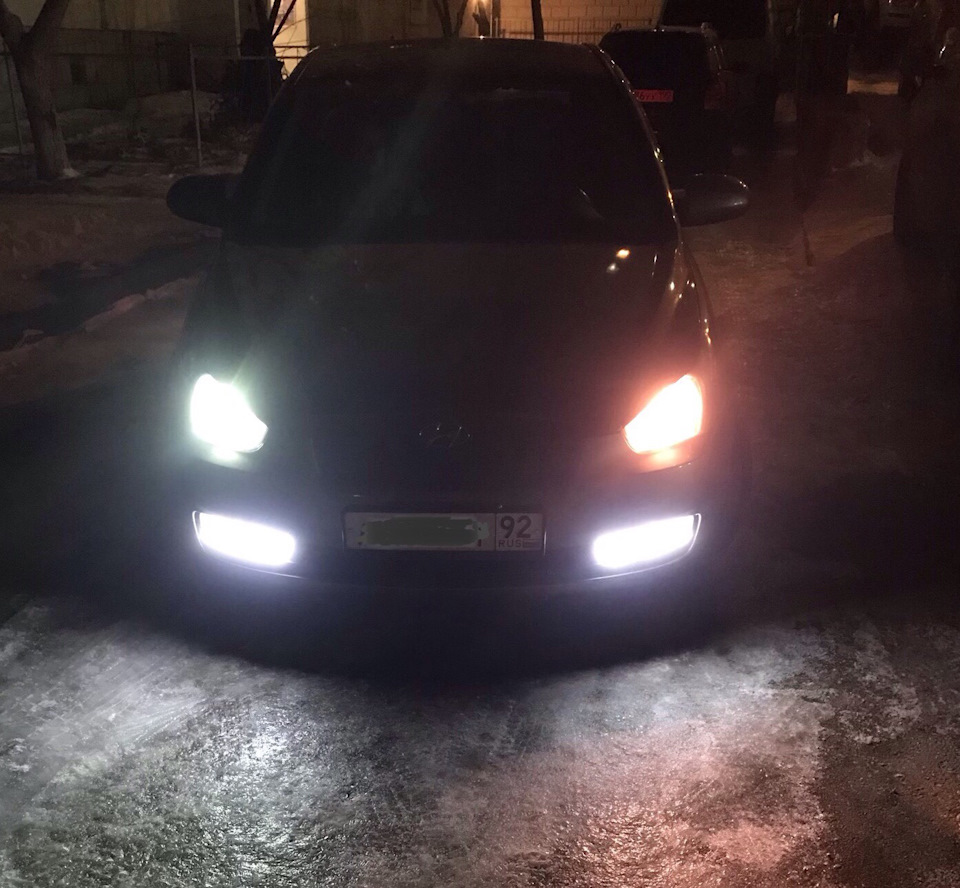 Лампочке пришёл конец — Hyundai Verna, 1,4 л, 2008 года | расходники ...