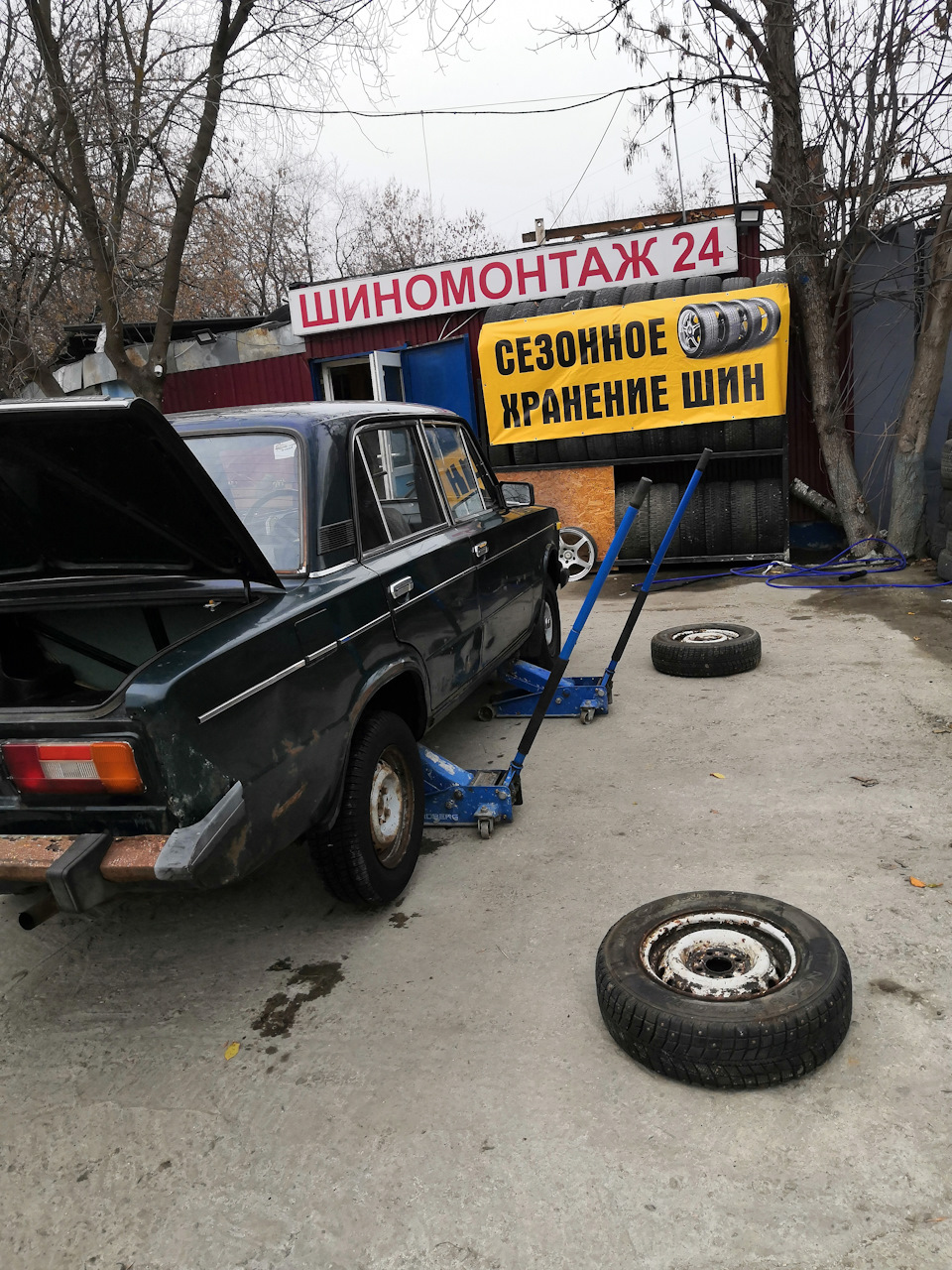 Переобул — Lada 2106, 1,6 л, 2002 года | шины | DRIVE2