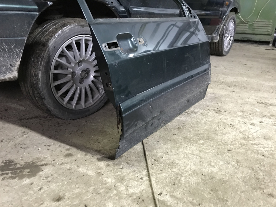 Замена сгнившей двери — Lada 2115, 1,5 л, 2005 года | кузовной ремонт ...