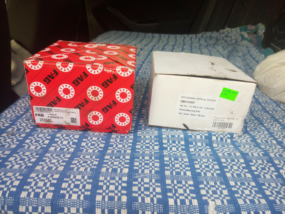 Замена задних подшипников. Поиск гула — Volkswagen Passat B6, 2 л, 2007 ...