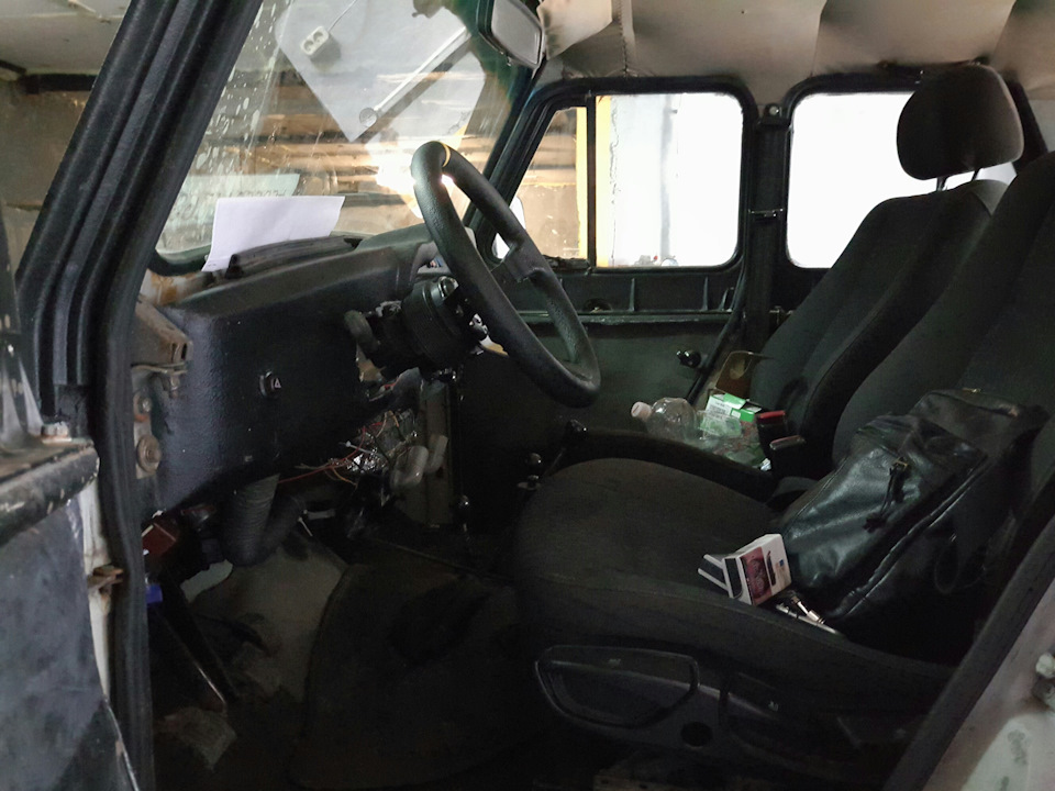 25. Установка электроусилителя руля на Уаз 3151 (2 Этап) — УАЗ 31514, 3 ...