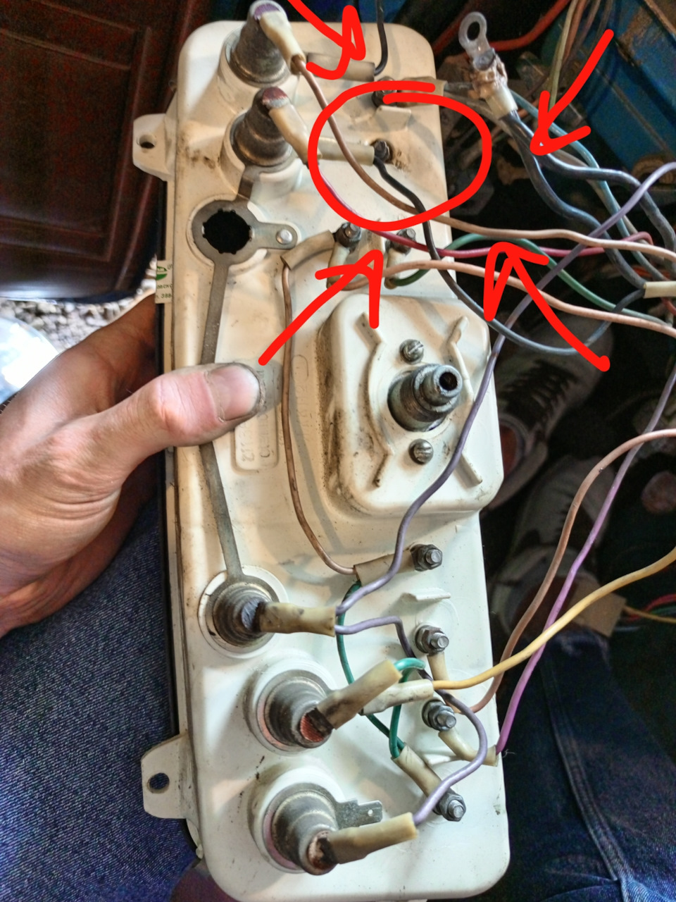 Проводка. Проблема (а может и нет). — ИЖ Москвич 412, 1,5 л, 1982 года ...