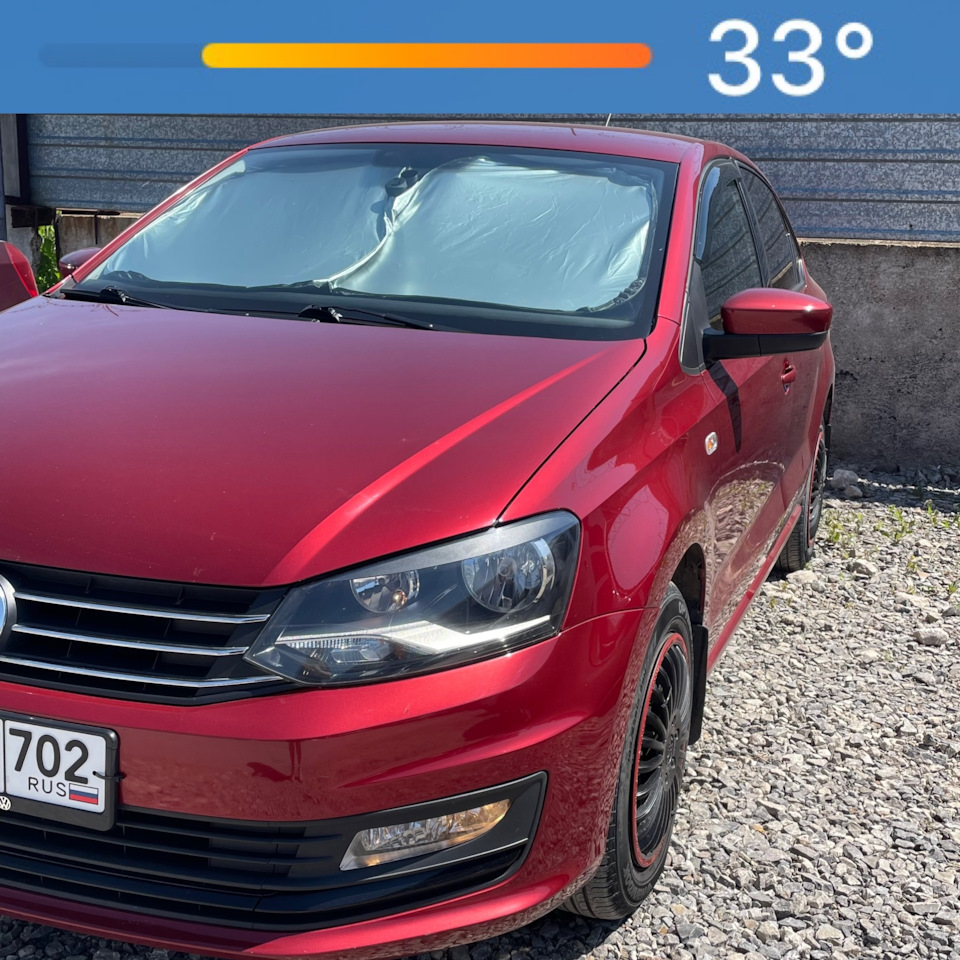 Долгожданное лето 🌞 — Volkswagen Polo Sedan, 1,6 л, 2016 года | просто так  | DRIVE2