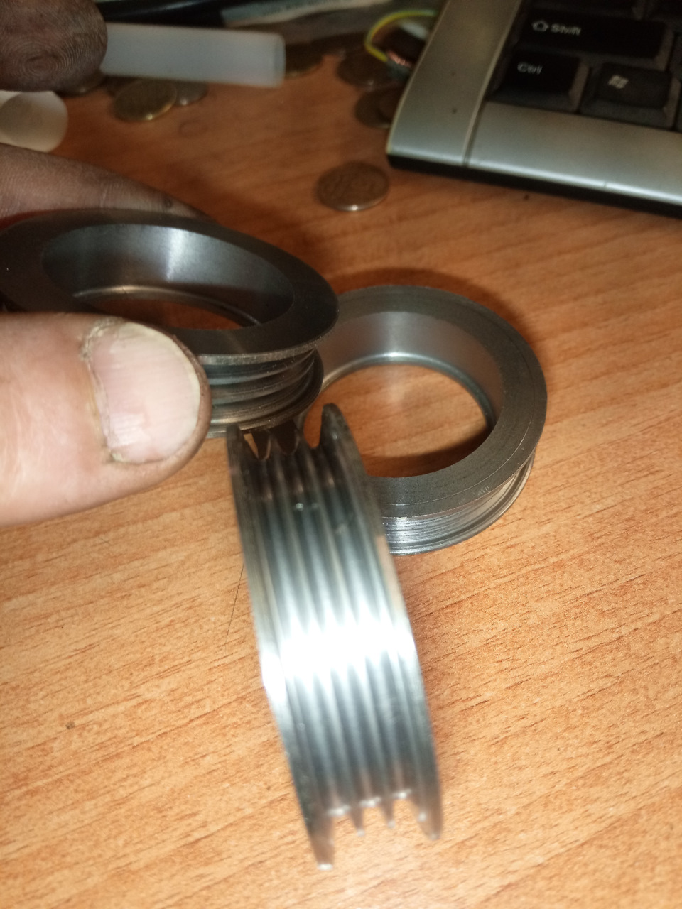 Ролик помпы — Cadillac Seville (4G), 4,6 л, 1994 года | своими руками ...