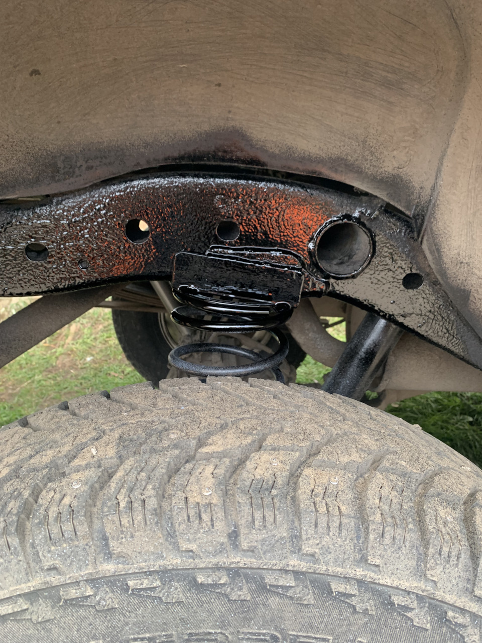 Установка пружин ваз 2110 дополнительно к рессорам — Mitsubishi L200 ...