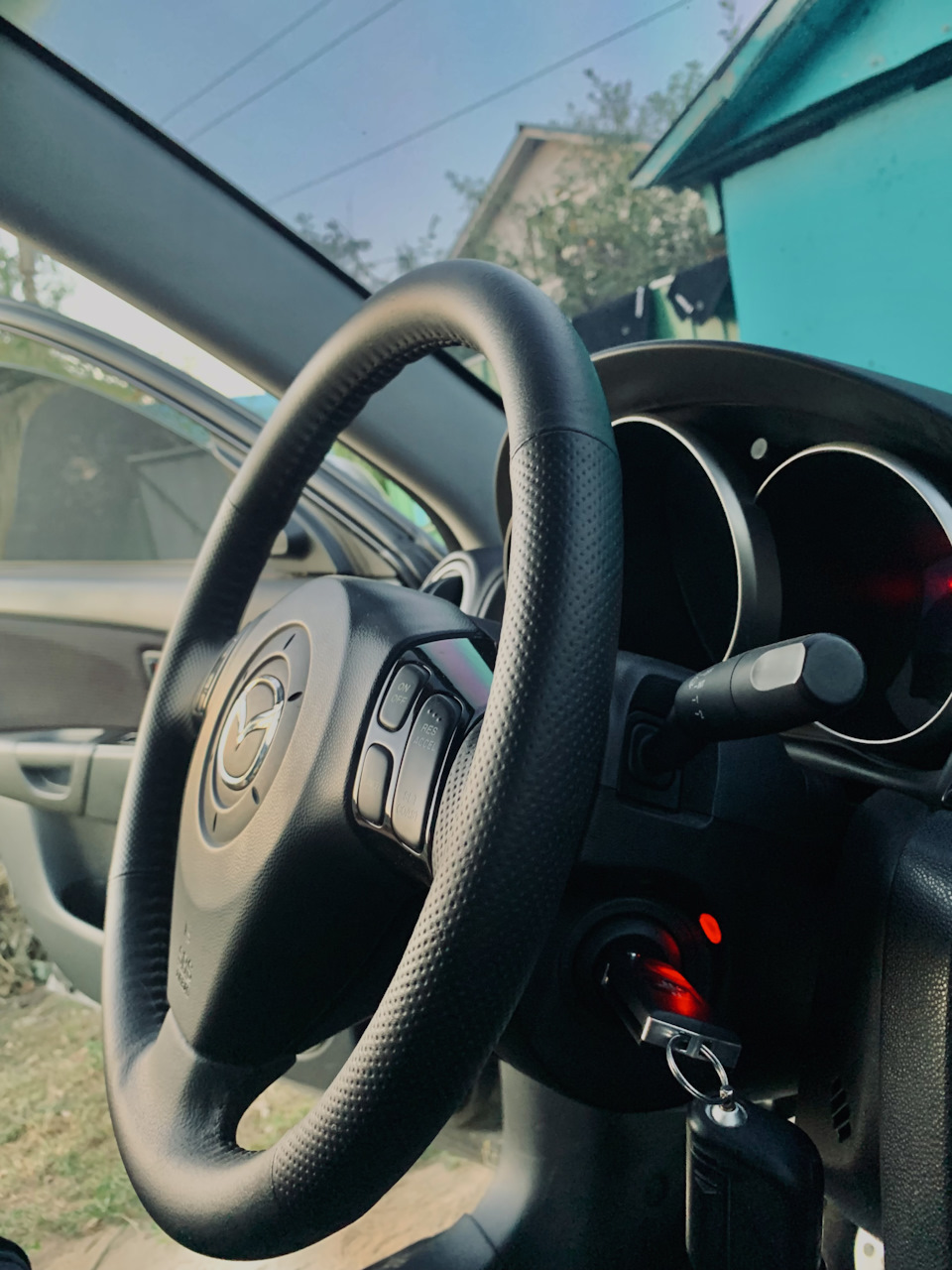 #20 Новый оригинальный руль — Mazda 3 (1G) BK, 2 л, 2007 года ...