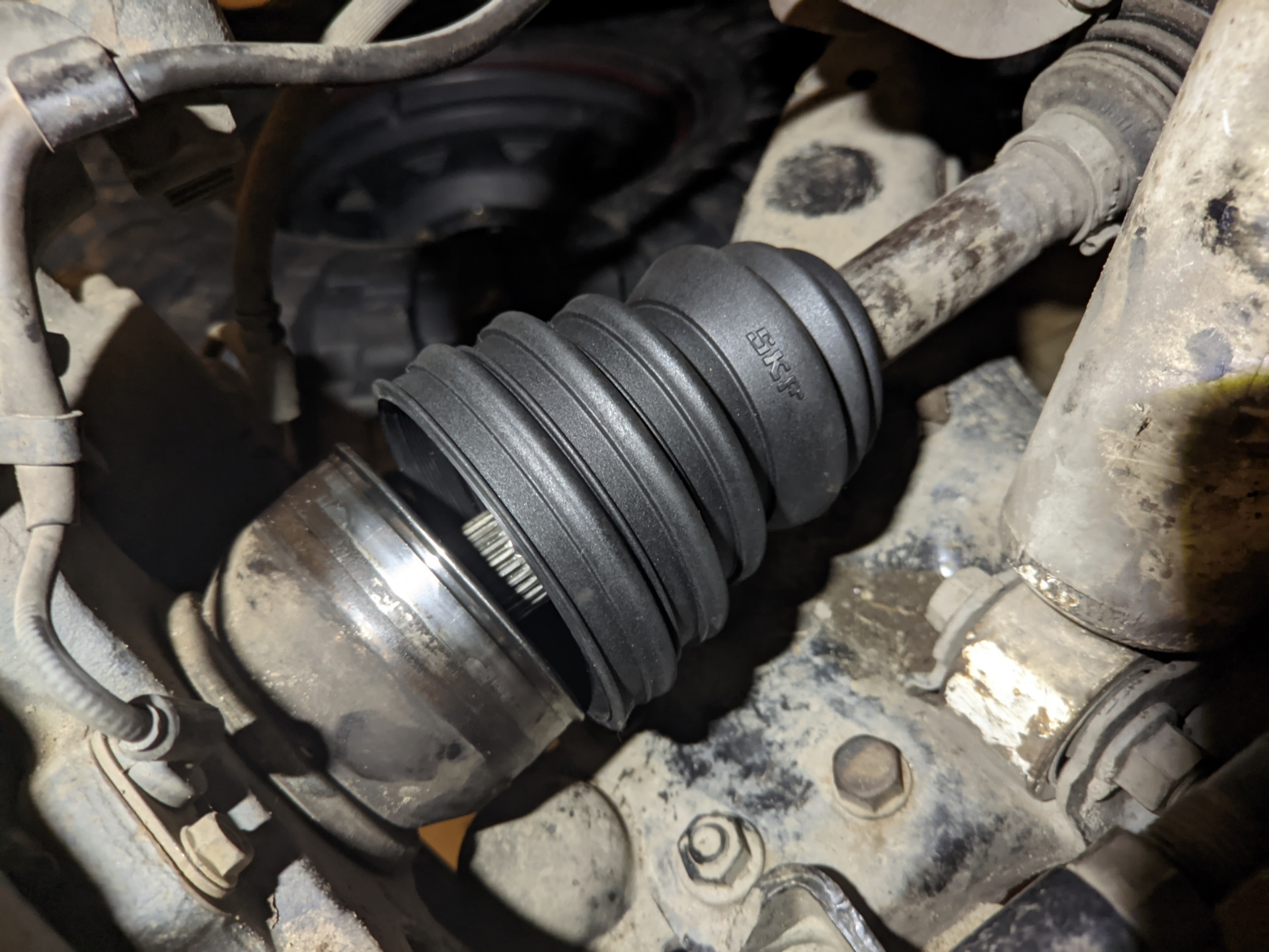 Экспресс замена пыльника ШРУС, используя "уязвимость системы ...