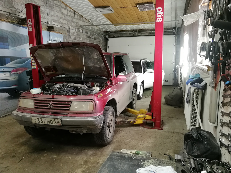 Стартер — Suzuki Escudo (1G), 1,6 л, 1992 года | запчасти | DRIVE2