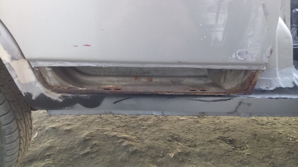 Замена низа дверей ВАЗ 21099 — DRIVE2