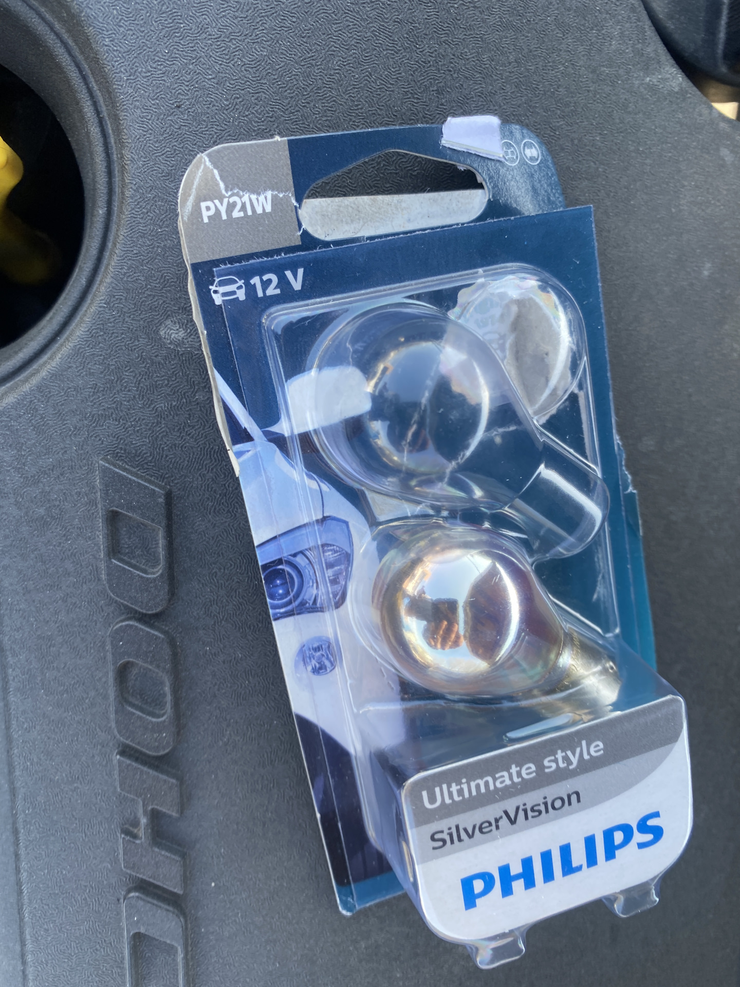 Замена лампочек в передних поворотниках от Philips PY21W и задних стоп ...