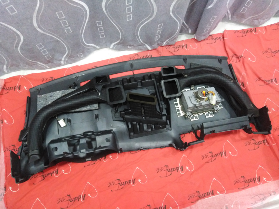 №18 Шумо-виброизоляция торпеды — Toyota Wish (AE10), 1,8 л, 2003 года ...