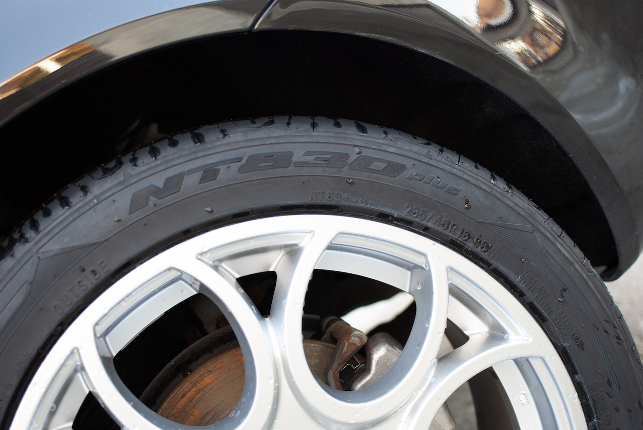 Новые шины Nitto 830+ 235/45 R18 — Alfa Romeo 159, 1,9 л, 2008 года ...