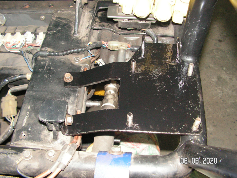 Фото в бортжурнале Самодельный минитрактор