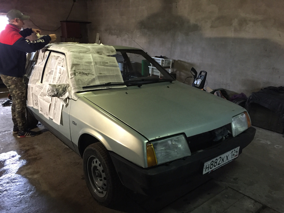 Покраска порогов и стоек. — DRIVE2