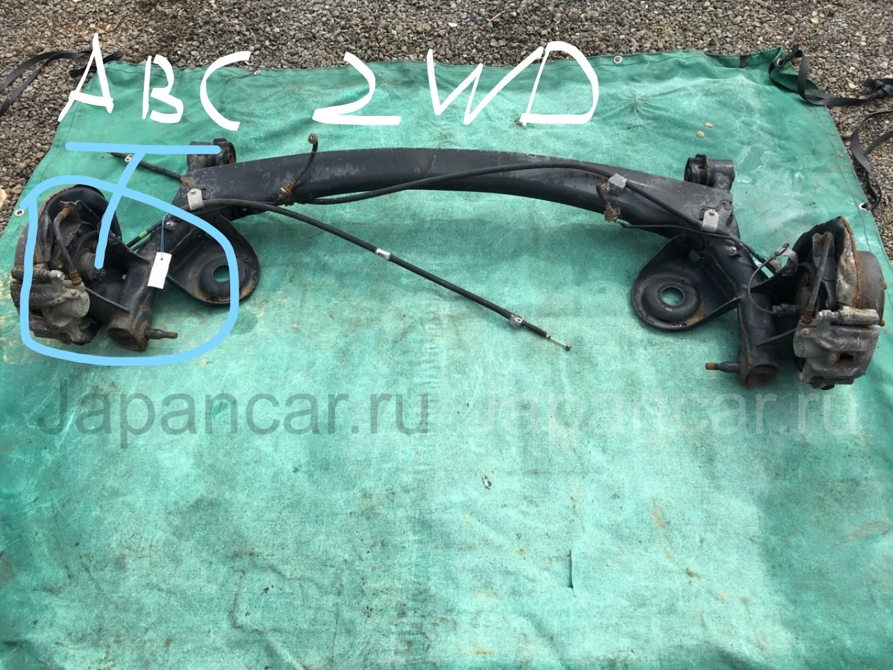 Задняя балка ANH15 — Toyota Alphard, 2,4 л., 2002 года | запчасти | DRIVE2