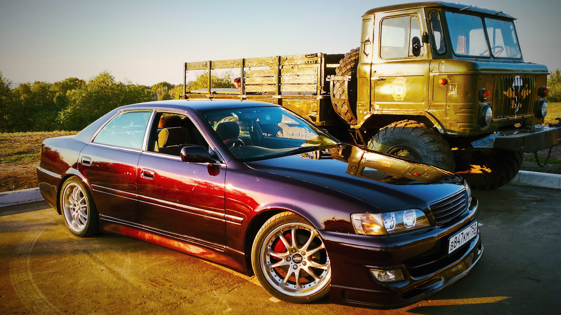 Toyota Chaser (100) 2.0 бензиновый 2000 | Красный Дракон (レッドドラゴン) на DRIVE2