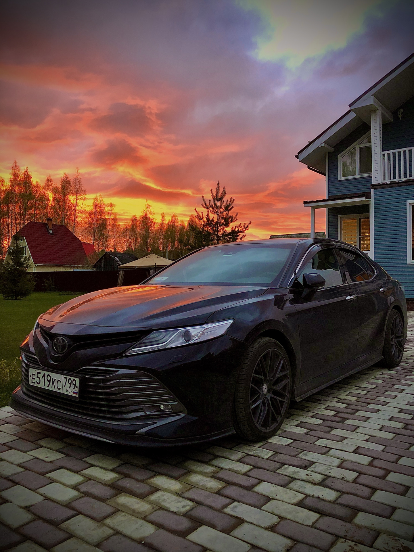 Toyota Camry xv70 Black