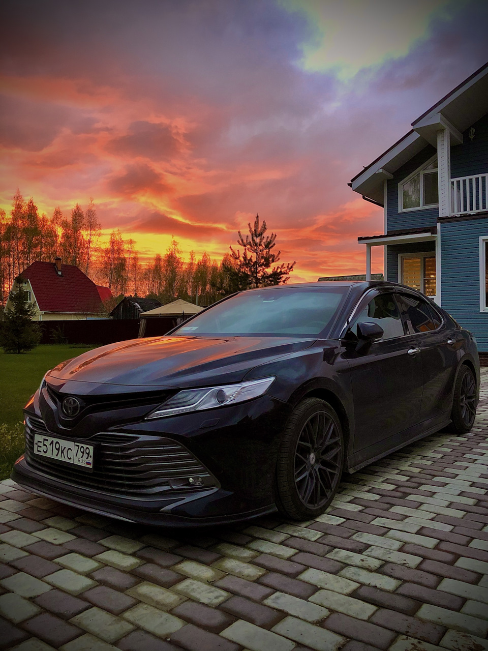 Несколько фото с дачи — Toyota Camry (XV70), 2,5 л, 2018 года | фотография  | DRIVE2