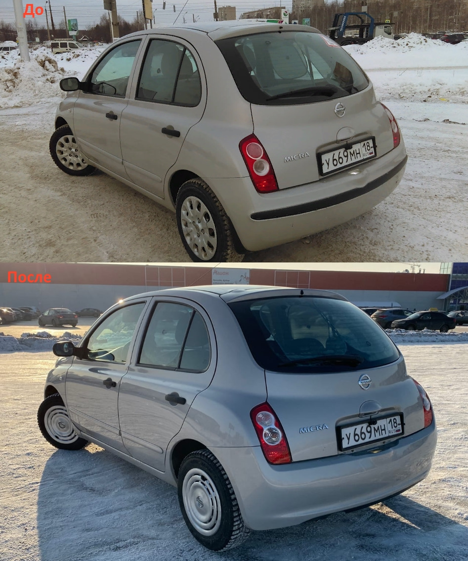 Nissan Micra k12 Рестайлинг